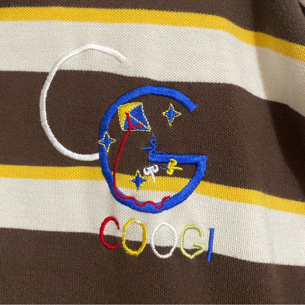 Striped Vintage Coogi Polo shirt